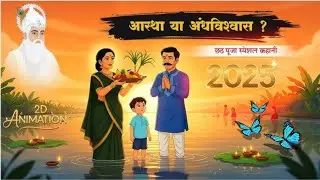 छठ पूजा 2025: आस्था या अंधविश्वास? Kabir Sahib 2D Animation Story | Sant Rampal Ji Maharaj Ji 🧚🌹