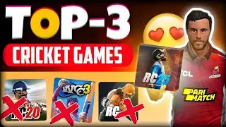 Top-3 Best Cricket Games For Android🔥‼️ New Cricket Games | No Rc24 & Wcc3 ❎️?? Cricket Update