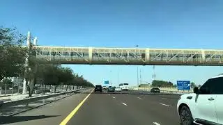 Abu Dhabi to Al Warqa Dubai Smooth Drive 🇦🇪 | Relaxing Highway Road Trip | 4K 60FPS