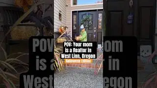 POV: When your Mom is a Realtor in West Linn, Oregon - Halloween Edition 🎃 #Realtor #halloween #mom