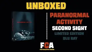 UNBOXED | Paranormal Activity | Second Sight Limited Edition Blu Ray