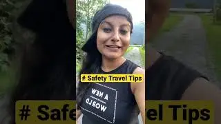 Emergency Travel Tips | Solo travel Tips #travelshorts #traveltips #solotraveltips