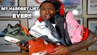 Top 10 Air Jordans Of 2025| HARDEST LIST I  EVER MADE