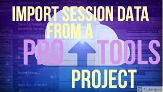 How to import session data from a Pro Tools Cloud Project