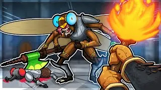 I fought a giant evil bug knight for revenge