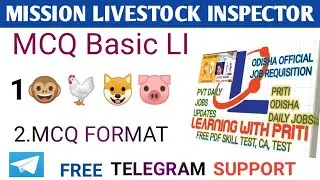 OSSSC LIVESTOCK INSPECTOR SYLLABUS, STRATEGY, SALARY, DATE OF EXAM CONDUCT&lrm;@Learning with Priti