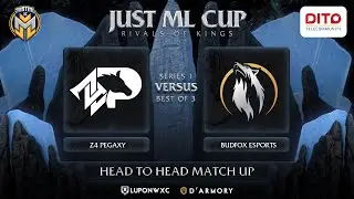 Full Game: Z4 Pegaxy vs Budfox Esports Game 1 Just ML Cup Groupstage | Mobile Legends