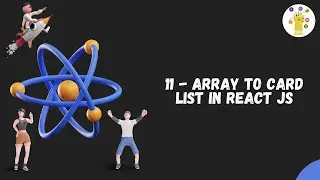 Array To Card List In React Js | List Rendering | Rendering Arrays | ReactJs Tutorial In Hindi #11
