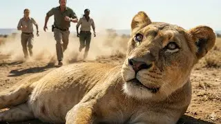 Rescue a Pregnant Lioness Begging for Help 🦁❤️ | Emotional Animal Rescue Animation