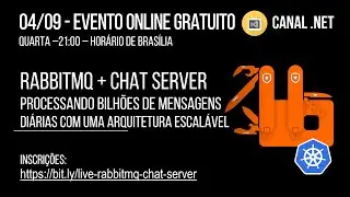 RabbitMQ + Chat Server: processando bilhões de mensagens diárias com uma arquitetura escalável!
