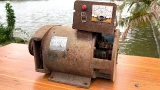 COMPLETELY RESTORE SCRAP IRON INTO 5000KW GENERATOR // SUPERIOR SKILLS