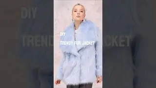 DIY faux fur coat #fabricodesign #sewyourstyle #sewingtutorial
