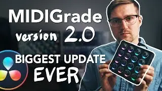 MIDIGrade 2.0: Контроллер для DaVinci Resolve 15