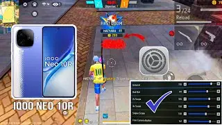 iqoo Neo 10r free fire sensitivity settings ⚙️ l iqoo new 10r free fire headshot settings ⚙️