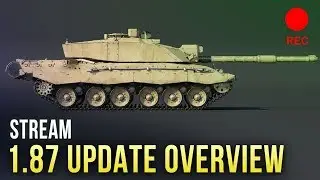 🔴 [STREAM] War Thunder 1.87: Rank 7, Tunguska, T-80U, M1A1 Abrams, Alaska, Radar Station