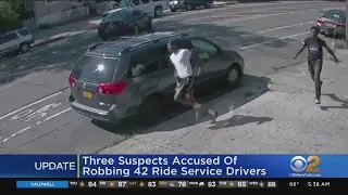 New Video Of Men Accused Of Robbing Dozens Of Rideshare Drivers