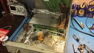 HP8720C PLL phase lock error and Power Supply Repair