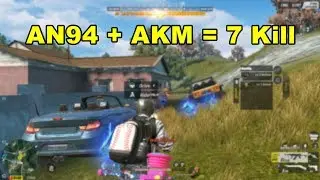 Rules of Survival AN94 v&agrave; AKM l&agrave; vũ kh&iacute; clear Team đ&aacute;ng sợ nhất ✔ | LeeJP Gaming