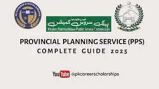 Provincial Planning Service (PPS) 2025 | KP Public Service Commission | Complete Guide