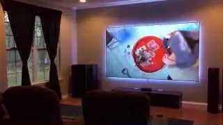 Screen Innovations Black Diamond Zero Edge Screen and Epson 5030UB Projector Part 2