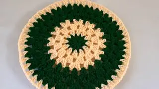 Crochet tea Coster new design 👌 ✨️  woolen cup coaster/ woolen tea pad tutorial 👌