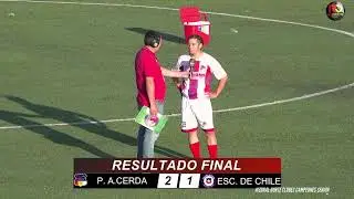 Zonal Norte Senior 35 PEDRO AGUIRRE CERDA vs ESCUDO DE CHILE -EN VIVO