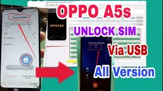OPPO A5S UNLOCK SIM BY SP FLAS TOOL VIA USB NEW SOLUTION WORK 100% 2021.