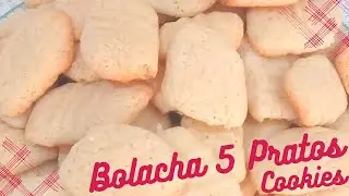 BOLACHA 5 PRATOS - DERRETE NA BOCA!! / Cookies