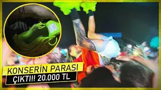 ''6IX9INE ÜSTÜME ATLADI, BEN DE AYAKKABISINI ÇALDIM'' (20.000 TL) ROCA MUSIC FEST VLOG