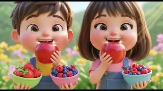 Yummy Food and Color Fun Song 🍎 | Nursery Rhyme & Baby Song 🎵 Fun Kids Song for Toddlers 🌈