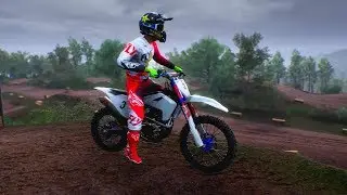 MXGP3 WHITE Husqvarna FC 450 4K GAMEPLAY | PC MOD