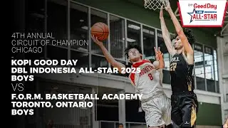 Menang di Laga Penentu! Kopi Good Day DBL Indonesia All-Star Boys VS F.O.R.M Basketball Academy