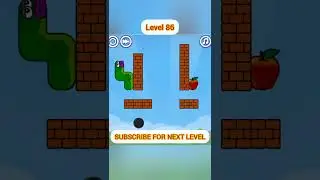 🤯 Apple Worm Level 86 | 99% Players Fail #appleworm #gameplay #viralshorts