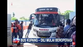 iNews NTT - Kementerian Perhubungan Resmi Buka Rute Angkutan Darat Antarnegara Kupang - Dili
