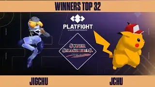 JigChu vs JChu - Platfight 2024 - Smash Melee: Winners Top 32