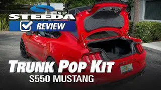 Steeda S550 Mustang Trunk Pop Kit