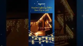 Mooncee Warm White LED String Lights | Premium Christmas & Festive Home Decor | Christmas Sale