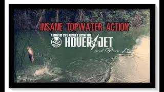 INSANE JUNGLE TOPWATER ACTION with the BONE Hoverjet 130F