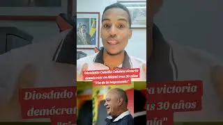 Diosdado Cabello Celebra victoria dem&oacute;crata en Miami 