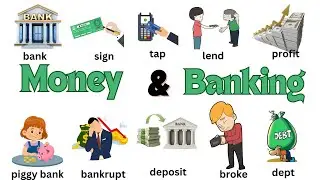Advanced banking vocabulary || Money and banking || Finance vocabulary in English