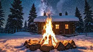 Magical Snowfall at Sunrise | Relaxing & Visually Satisfying