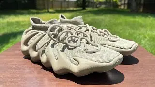 Yeezy 450 Stone Flax, размер США 12, выпуск в мае 2024 г. | Распаковка, размеры и комфорт