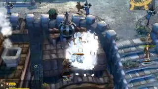 Tree of Savior - Psychokino ice wall + psychic pressure combo