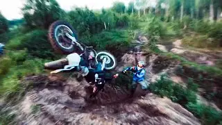 Эндуро учёба Начало Selskiy custom Стелс 400