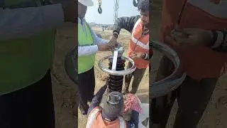 Erection of BPI_Bus post insulator