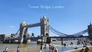 🇬🇧 UK England Tower Bridge London Icon : Famous Landmark
