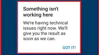 How To Fix Something isn't working here & Not Working Problem Solve in Shazam App