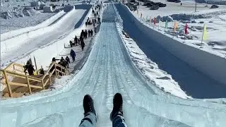 Amazing Ice Slide #shorts