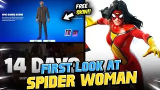 *NEW* SPIDER WOMAN Skin FIRST LOOK + FREE Alan Wake Skin, OG SEASON 2 Release Date & MORE!!! 🎃👻