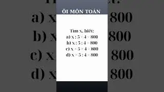 &Ocirc;i m&ocirc;n to&aacute;n#amgt#math